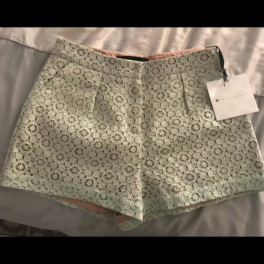 Victoria Beckham for Target lace shorts